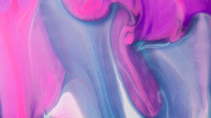 Closeup of the painting. Colorful abstract painting background. Highly-textured oil paint.