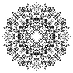 Luxury, Elegant and creative mandala pattern design