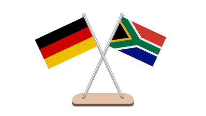 Germany South Africa Flag