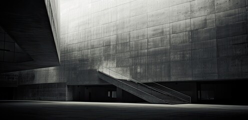 Obraz premium Echoes of Emptiness: Large Room, Void of Presence, Offering Silence and Space