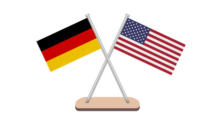 Germany Usa Flag