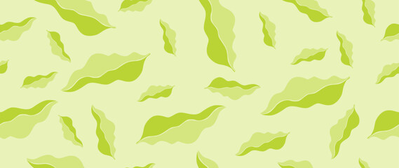 Vector seamless background. Minimalistic abstract pattern. Modern nature print. Ideal for textile design, screensavers, covers, cards, invitations and posters.