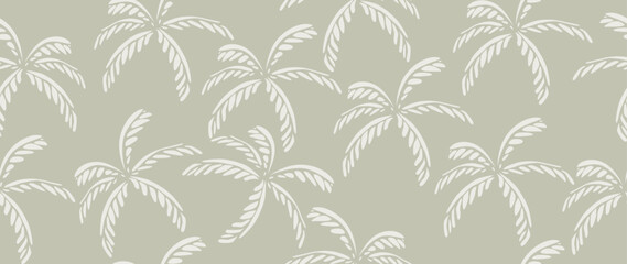 Vector seamless background. Minimalistic abstract pattern. Modern nature print. Ideal for textile design, screensavers, covers, cards, invitations and posters.