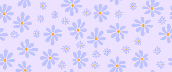 Vector seamless background. Minimalistic abstract pattern. Modern nature print. Ideal for textile design, screensavers, covers, cards, invitations and posters.