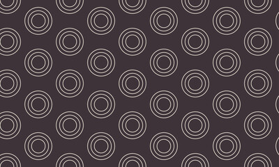 Geometric dark pattern with circles