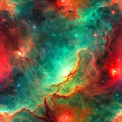 Fototapeta premium 4k seamless galaxy texture