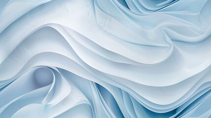 Fototapeta premium Abstract White and Blue Background - copy space - Seamless tile. Endless and repeat print.
