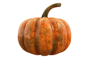 Pumpkin isolated on transparent background