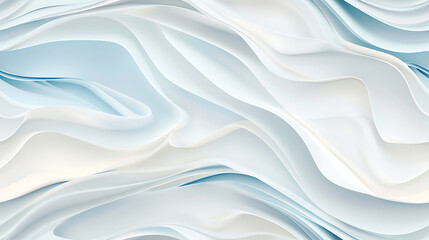 Abstract White and Blue Background - copy space - Seamless tile. Endless and repeat print.
