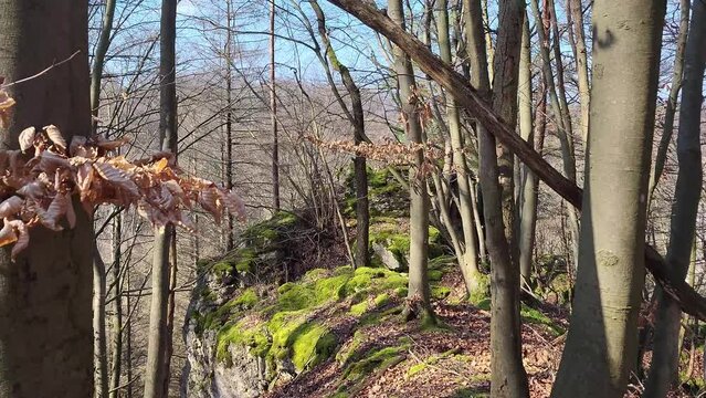 Das Felsenschloss bei Wunkendorf ist ein nat&uuml;rlich entstandener Natursteinbogen. Die Felsformation ist durch Erosion entstanden, also ein beeindruckendes Naturwunder.