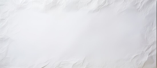 Fototapeta premium A textured white watercolor paper with a blank space that can be used as a background for images. Copyspace image