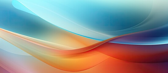 Obraz premium A contemporary and vibrant template with a blurred abstract background perfect for typography and featuring ample copy space