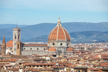 Firenze vista dal piazzale Michelangelo, Toscana