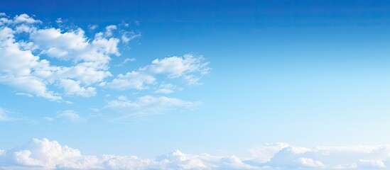 The clear blue sky with no clouds provides a perfect backdrop for a copy space image