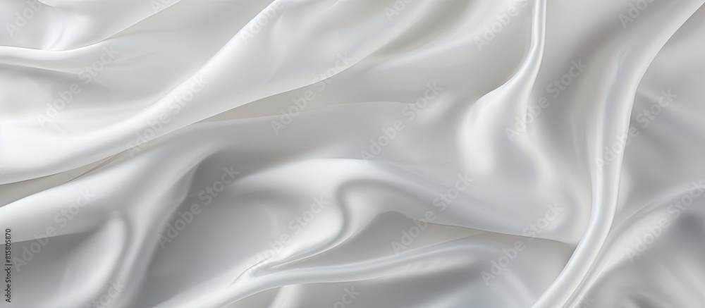 Poster a white fabric texture serves as the background for this image providing ample copy space