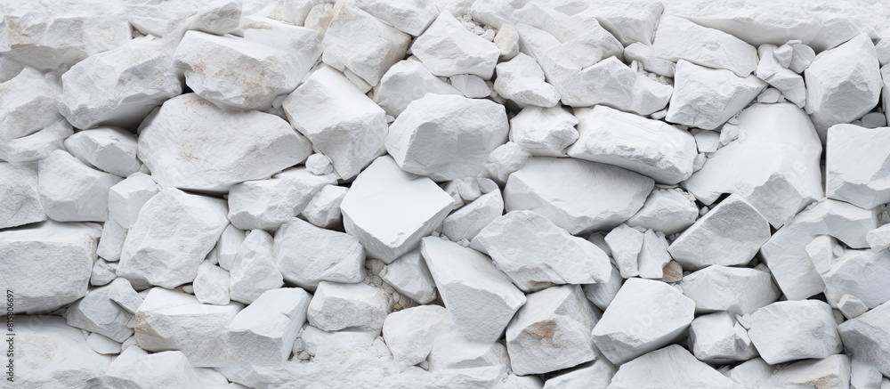 Poster white stone texture and background perfect for copy space image