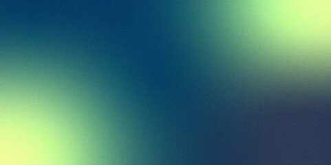 Digital grainy gradient with a colorful soft noise effect. Vintage Grunge Texture Pattern in Blue and green Tones for Artful Wallpaper. Gradient blur, noise, grain, texture. abstract background.