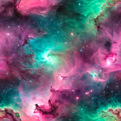 4k seamless space background