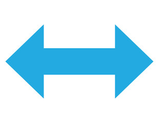 Arrow right left icon design illustration