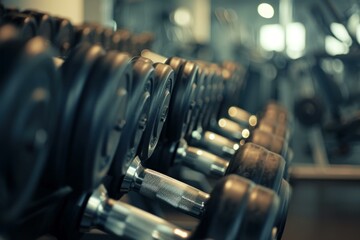 Dedicated Trainer biceps gym. Fitness arm. Generate Ai