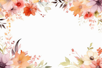 beautiful flowers design on background