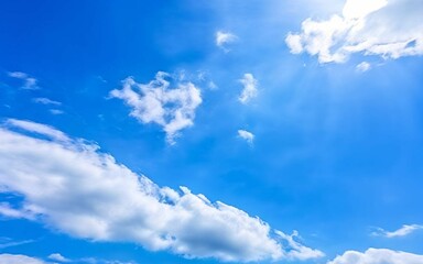 Obraz premium blue sky that can be used as a background