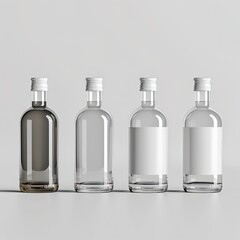 Therrmo bottle mockup  ,  Water bottle template