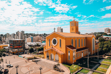 Pato Branco - Paraná - Brazil - In the photo, view of the city of Pato Branco, located in the southwest region of the state of Paraná - Date: 05-11-2023