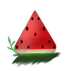 slice of watermelon