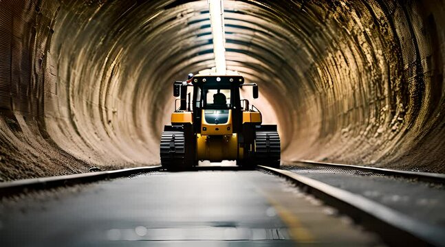 Riesen Bohrer - Tunnelbohrer