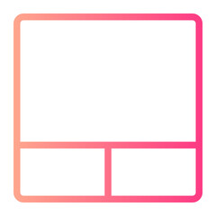 layout gradient icon