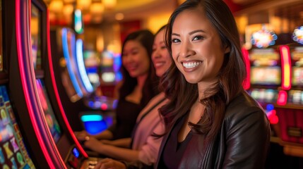 women in casino
