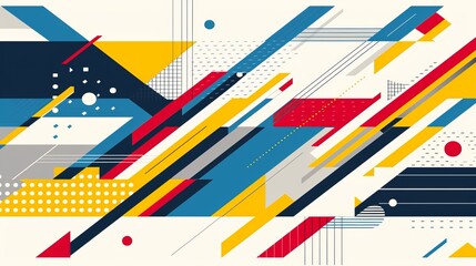 Abstract glow realistic geometric shape background, concept of modern futuristic technology background, wallpaper of technology of game