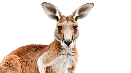 Fototapeta premium Red Kangaroo isolated on transparent background