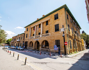 Lefkosa historical post office building cyprus