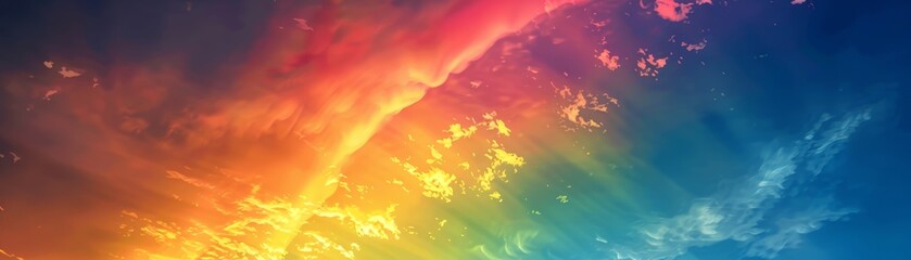 Fototapeta premium A photo of a giant hand reaching out of a cloud, holding a tiny umbrella