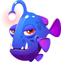 Angler Fish Cartoon