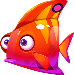 Emoticon Fish Character