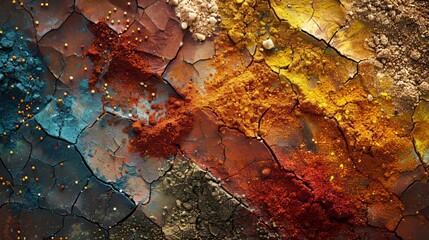 Gold Glitter And Sand Texture Background