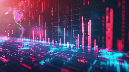 Fototapeta premium Business and economic growth on global business network, Data analysis of financial and banking, Customer service, Technology and data connection, Teamwork, Business strategy and Digital marketing 