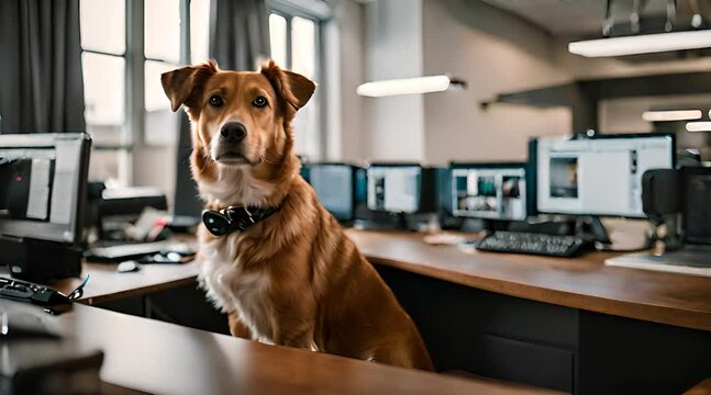 Welthundetag | Ein B&uuml;rohund sorgt f&uuml;r besseres Arbeitsklima