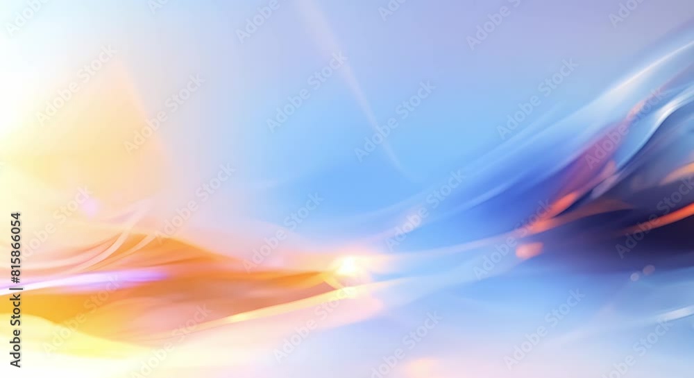 Poster blue abstract lines and light effects on white background created with technology. concept abstract 