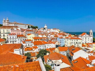 Lisboa, Portugal, Lisbon, vista da cidade, vista da cidade, Lisboa, telhados vermelhos de Lisboa, vista panorâmica da cidade, Panarama de Lisboa, city view, city view, Lisbon, red roofs of Lisbon, pan