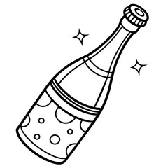 bottle of champagne