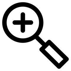 Obraz premium zoom in icon