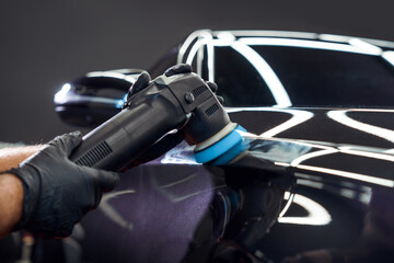 Car detailing and polishing studio