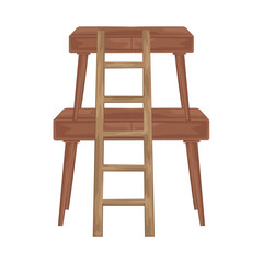 Illustration of ladder 