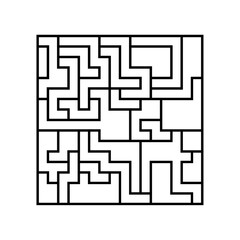 square maze icon