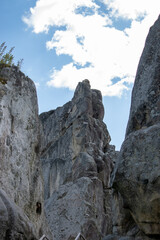 rock in the mountains