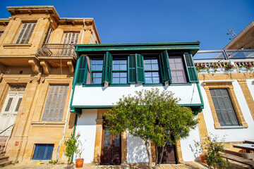 Fototapeta premium Historical buildings in the Lefkosa Cyprus